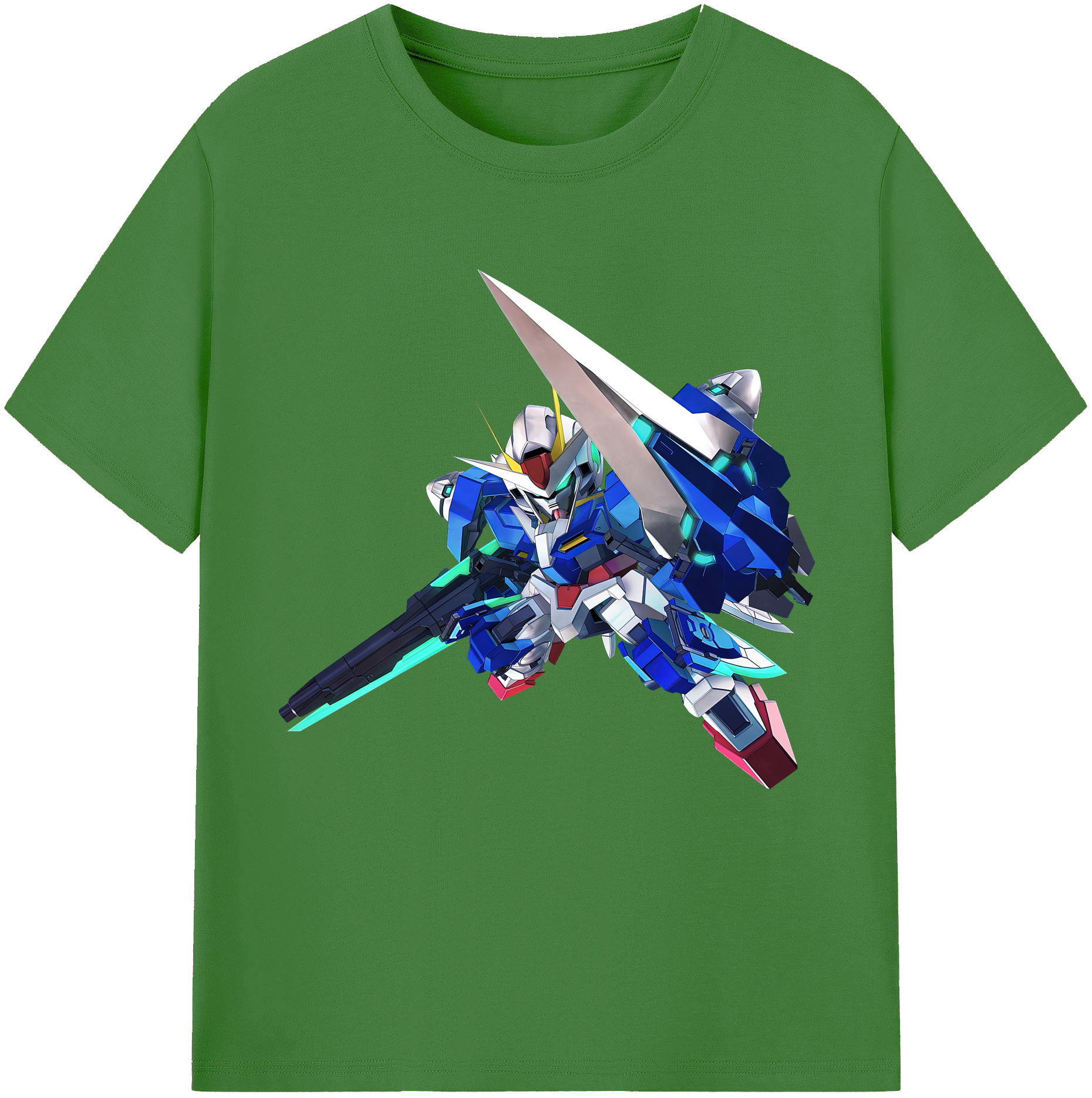（画像用） 機動戦士ガンダム Mobile Suit Gundam レディースカジュアルプリントTシャツ（綿100％）